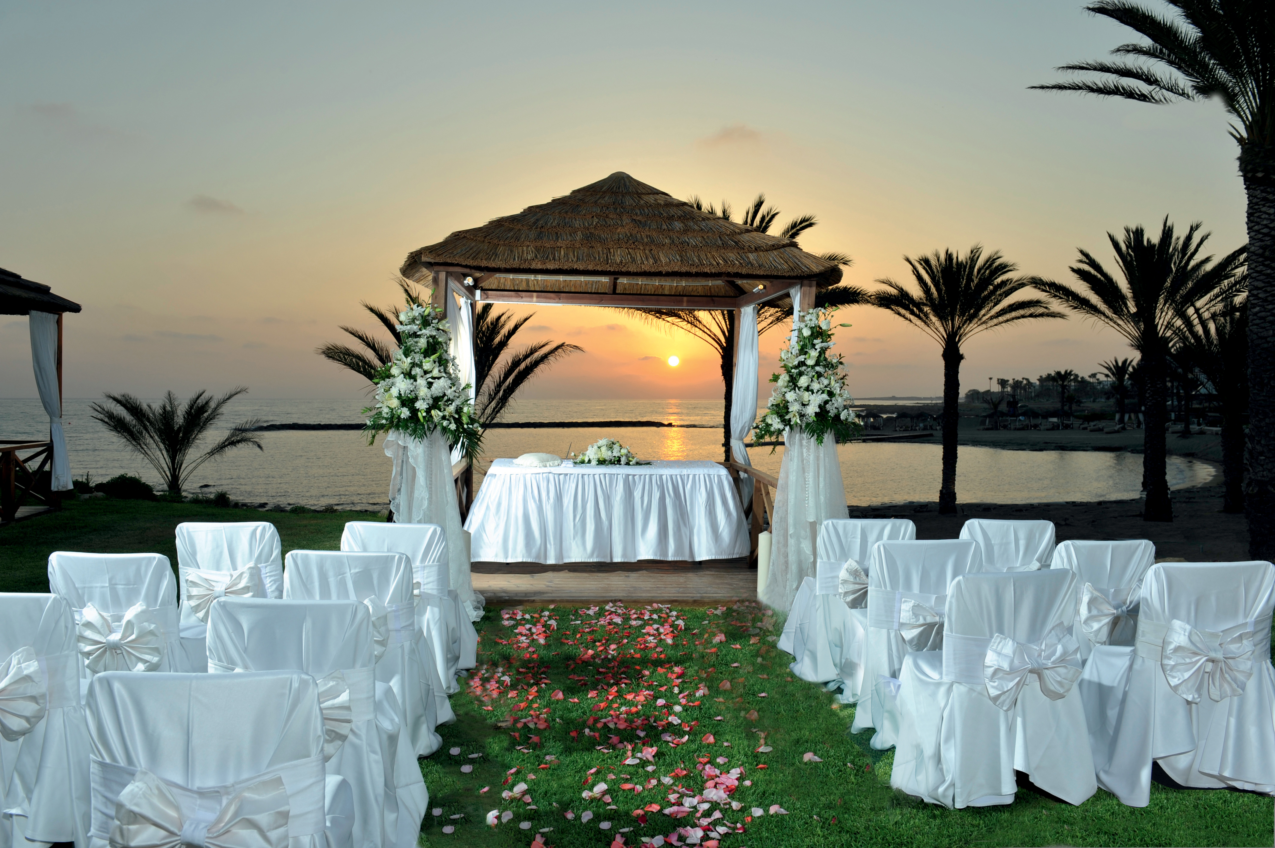 Book your wedding day in Constantinou Bros Athena Beach Hotel Paphos